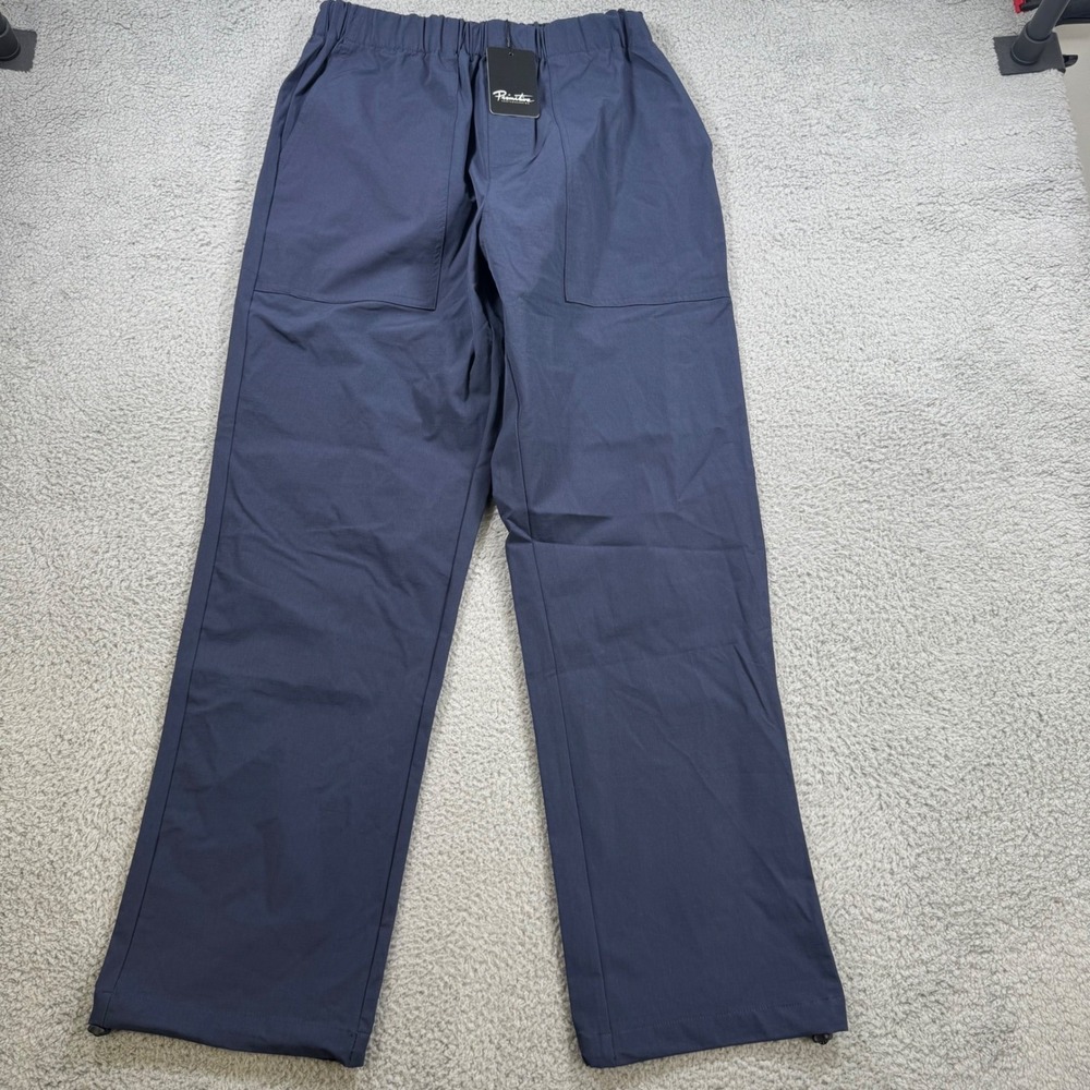 Primitive Skateboarding Men Nylon‎ Pants Elastic Waist Blue Size Medium